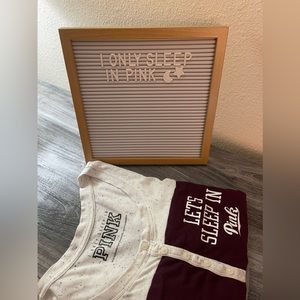 I Only sleep In Pink Night Shirt